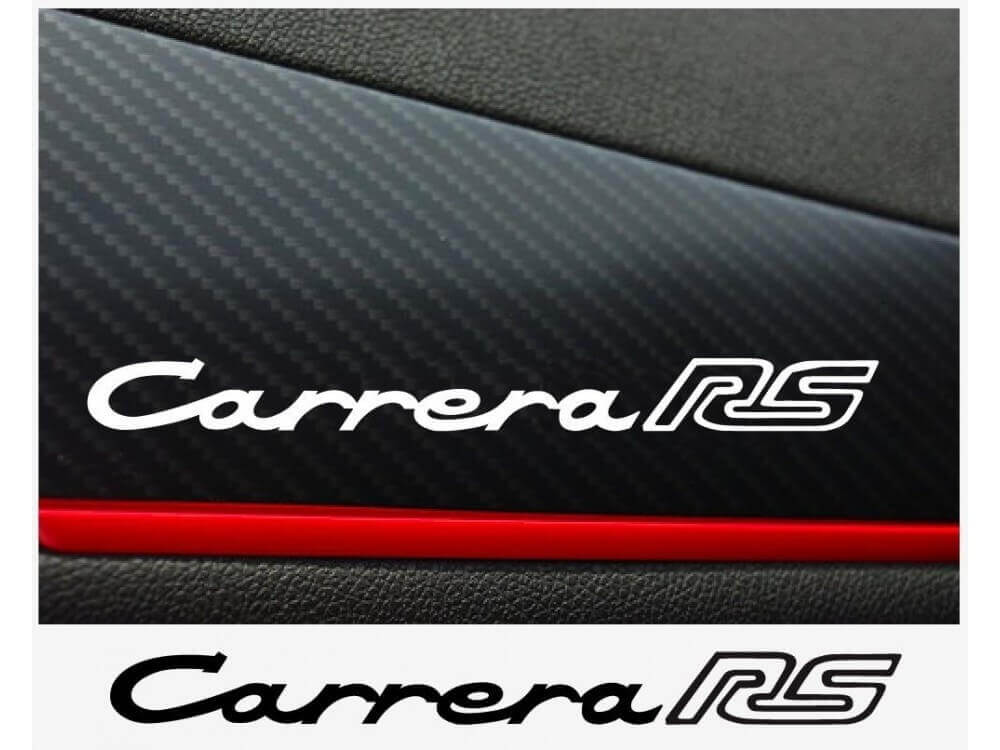 Carrera RS Achter Vinyl Sticker voor Porsche 911 1974-83