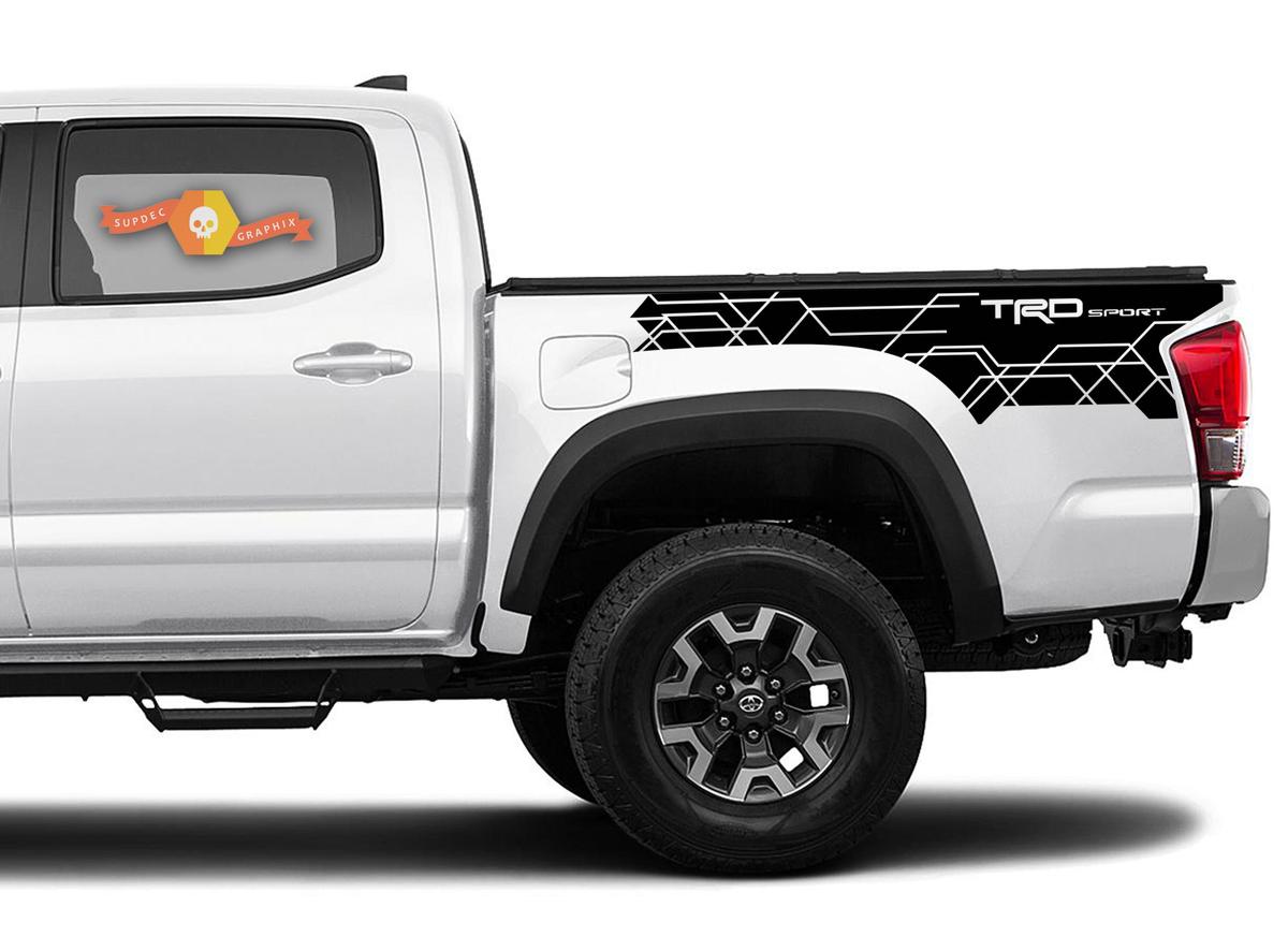 Toyota Tacoma 2016-2020 TRD Sport side kit Vinyl Decals grafische sticker
