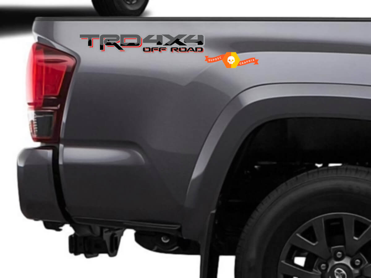 TRD 4x4 Off Road Vinyle Sticker voor Toyota Tacoma