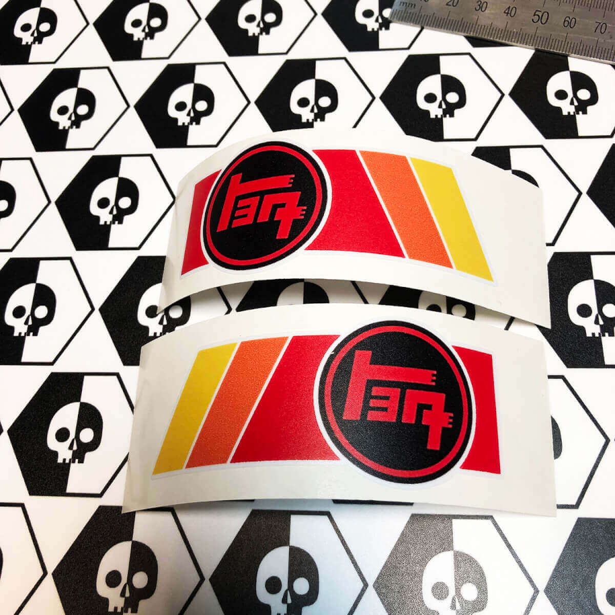 TEQ Vintage Stijl Vinyl Stickerset voor Toyota 4Runner Tacoma FJ Cruiser