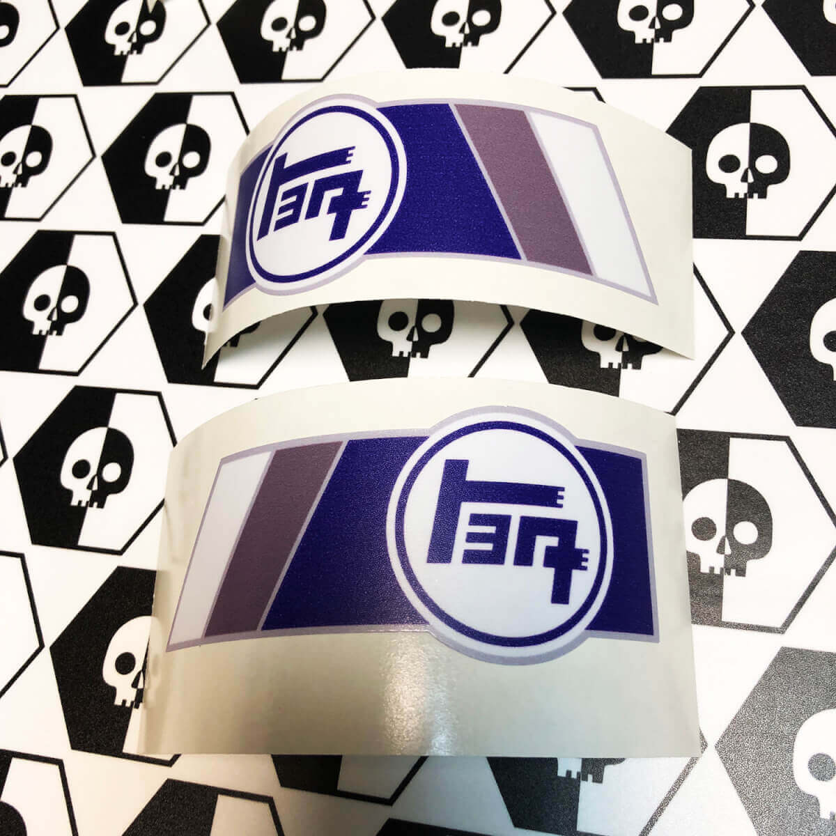 Paar TRD TEQ Vintage Retro Oude Stijl Vinyl Stickers Sticker geschikt voor Toyota 4Runner Tacoma FJ Cruiser
