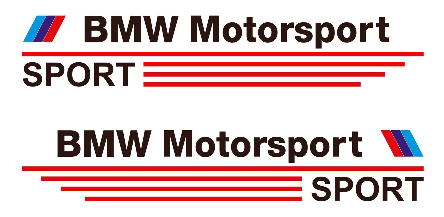 BMW Motorsport sportsticker
