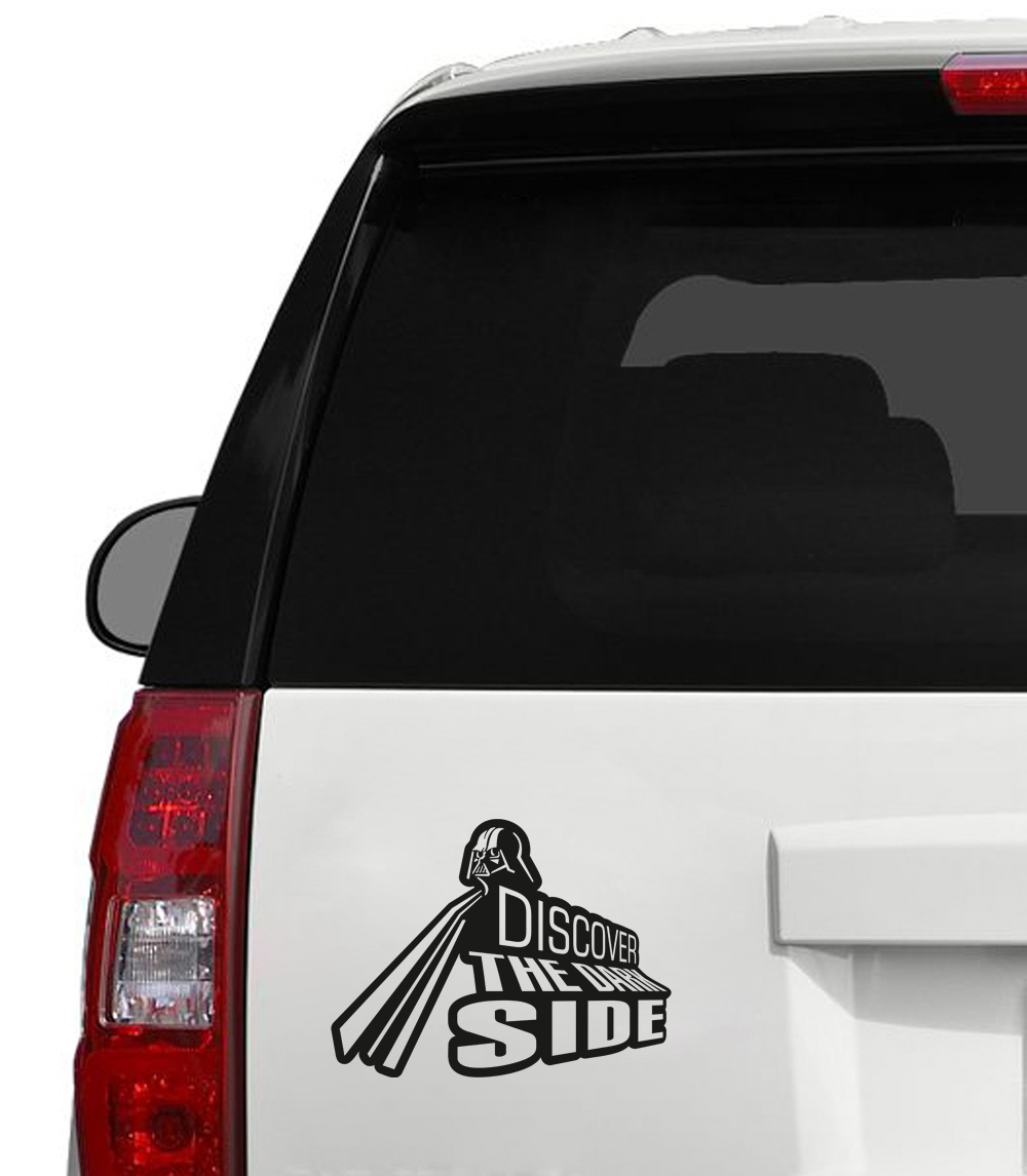 Darth Vader Star Wars Dark Side Car Window Body Laptop Vinyl Sticker Sticker