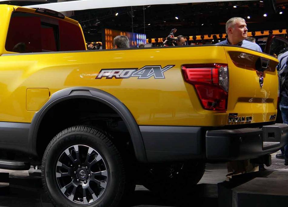 paar 2016 Nissan Titan pro 4x vinyl sticker sticker supdec