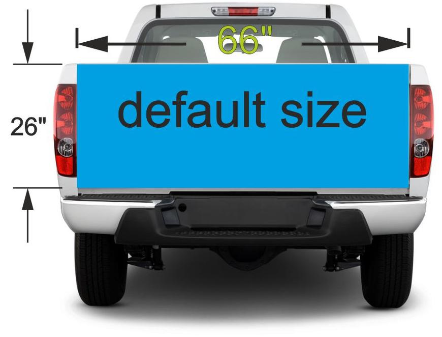 Dunne blauwe lijn vlag grafische achterruit of achterklep sticker sticker pick-up truck SUV auto

