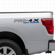 PRO-4X Off Road Zijkant Vinyl Stickers Set voor Nissan Titan_2