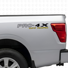 PRO-4X Off Road Zijkant Vinyl Stickers Set voor Nissan Titan_4
