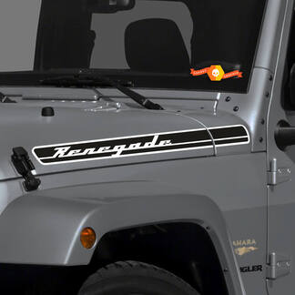 2-Jeep Wrangler Renegade CJ TJ YJ JK XJ vinyl sticker sticker