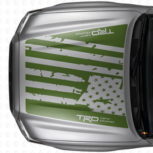 TRD-stijl USA vlag motordeksellogo vinylsticker voor Toyota Tacoma 2016-21_3