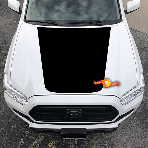 Blackout motorkap vinyl sticker voor Toyota Tacoma 2016-2020