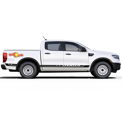 2019 2020 2021 Ford Ranger Stickers Decals SNELLE Zijdeur Lichaam Strepen Vinyl Graphics Kit
