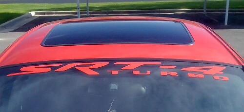 DODGE CHALLENGER TURBO SRT4 SRT8 Stickers voor voorruitstickers