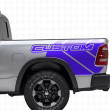 Dodge Ram Rebel Grunge Logo Truck bed Vinyl Sticker sticker afbeelding
_2