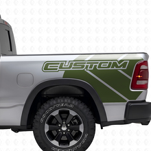 Dodge Ram Rebel Grunge Logo Truck bed Vinyl Sticker sticker afbeelding
_3