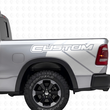 Dodge Ram Rebel Grunge Logo Truck bed Vinyl Sticker sticker afbeelding
_5