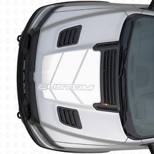Aangepaste Strobe Motorkap Vinyl Sticker Graphic voor Dodge Ram_5