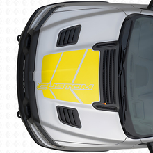 Aangepaste Strobe Motorkap Vinyl Sticker Graphic voor Dodge Ram_6