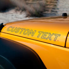 Aangepaste Omlijnde Motorkapletters Vinyl Stickers voor Jeep Wrangler_3