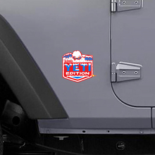 Custom Logo Yeti Edition Zijkant Vinyl Stickerset voor Jeep Wrangler Rubicon_2