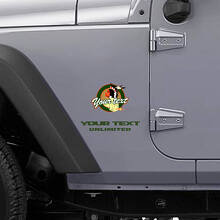 Vinyl Decal Kit met Aangepaste Tekst & Logo voor Jeep Wrangler CJ_3