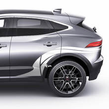 Jaguar E-Pace Achterwielboog Grafische sticker Logo-sticker
 2