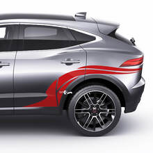 Jaguar E-Pace achterwiel Arc Graphics-embleem Logo-sticker
 3