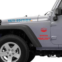 Yeti Edition motorkap- en zijvinylstickerkit voor Jeep Wrangler_2