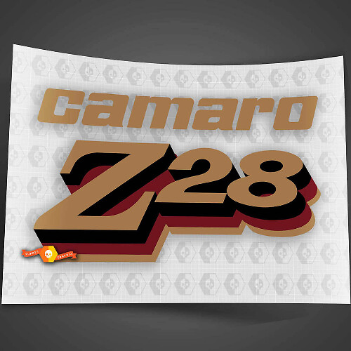 Chevrolet Camaro Vintage Z28 decal sticker