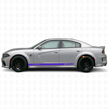 Racing Custom Zijstrepen Vinyl Sticker voor Dodge Charger Electric_2