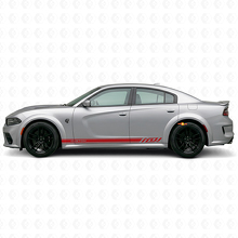 Racing Custom Zijstrepen Vinyl Sticker voor Dodge Charger Electric_3