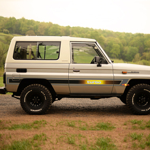 1989 Toyota Land Cruiser Zij Retro Vintage Rocker Panel Strepen Sticker Decal Graphics
 3