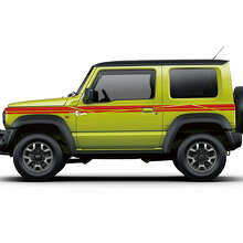 Zijgrafieken Strepen Deursticker Decal Voor Suzuki JIMNY 3