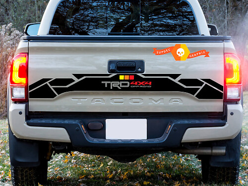 TRD-stijl achterklep vinyl decal sticker voor Toyota Tacoma