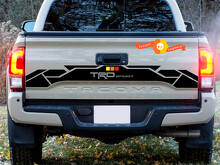 TRD-stijl achterklep vinyl decal sticker voor Toyota Tacoma_2