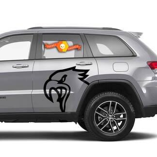 Jeep Grand Cherokee TrackHawk zijvinyl sticker afbeelding
