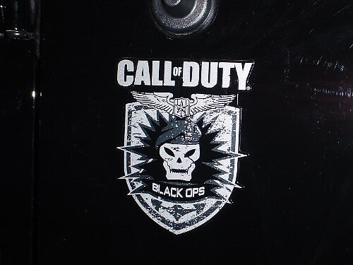 Jeep Wrangler Call of Duty Black Ops sticker sticker