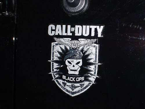 Call of Duty Black Ops Zijlogo Vinyl Sticker voor Jeep Wrangler