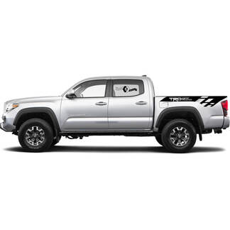 2 Decal sticker kit Voor Toyota Trd Off-Road Moderne Tacoma Bed Decal Sticker Grafische Side WRAP
