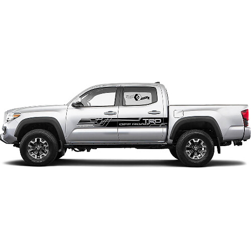 TRD Off Road Stijl Deurstrook Stickerset voor Toyota Tacoma