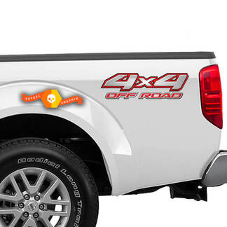 4x4 off-road vrachtwagenbed sticker vinyl sticker 3
