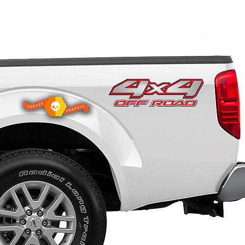 4x4 Off Road Truck Bed Decal Vinyl Sticker 3
