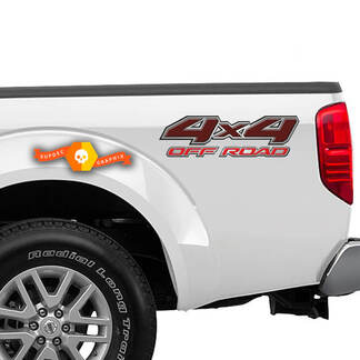 4x4 off-road vrachtwagenbed sticker vinyl sticker 4
