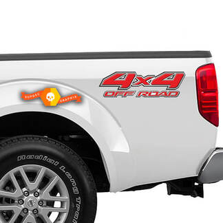 4x4 off-road vrachtwagenbed sticker vinyl sticker 5
