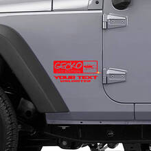 Gecko LTD Stijl Zij Vinyl Decal Kit voor Jeep Wrangler Rubicon_3