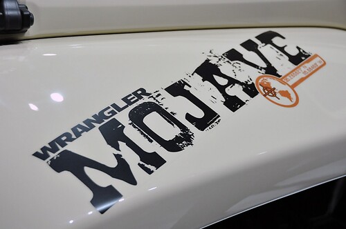 2 Mojave Jeep Wrangler Rubicon TJ YK JK vinylstickers