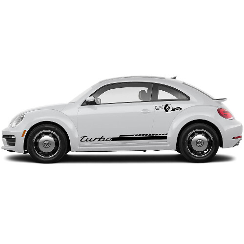 Turbo Zijstrepen Vinyl Decal Kit Voor Volkswagen Kever