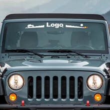 Mountain Style Logo Voorruit Vinyl Sticker voor Jeep Wrangler Rubicon_2