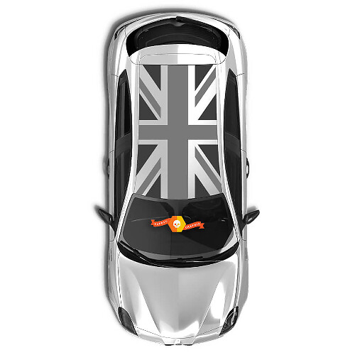 Vinylstickers Stickers Alfa Romeo spookachtige Britse vlag dak 2022
