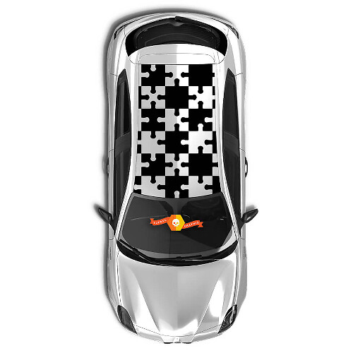 Vinyl Stickers Alfa Romeo dak puzzels nieuw 2022
