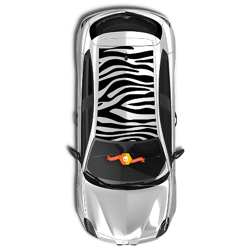 Vinylstickers zijstickers Alfa Romeo smalle zebra dak nieuw 2022
